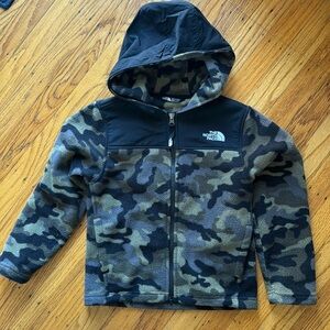 Camouflage North Face Little Boy